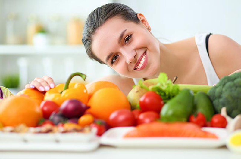 Comer frutas y verduras favorece la salud y la piel