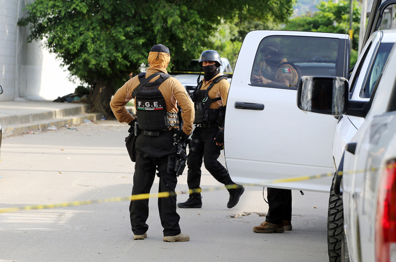 Mueren 4 policías en enfrentamiento con criminales estado mexicano de Guerrero