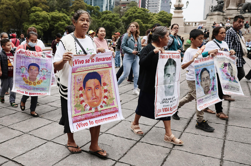 Madres invitan al presidente de México a buscar desaparecidos en fosas clandestinas 