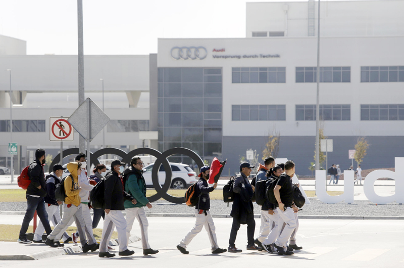El gobierno de México ofrece intermediar en la huelga de la planta automotriz de Audi