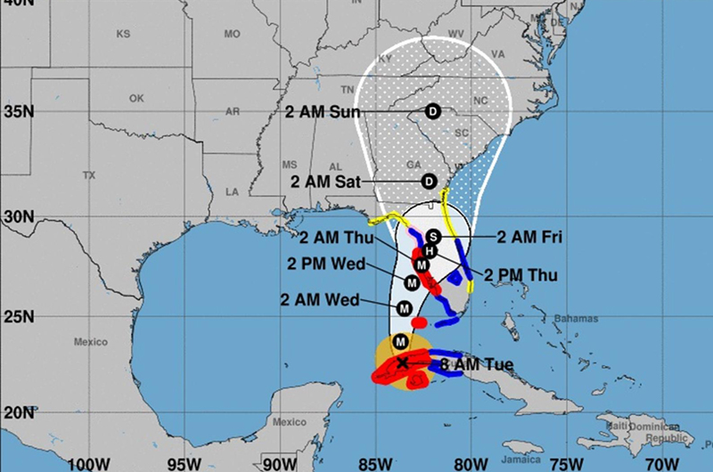 Tras azotar el oeste de Cuba, Ian amenazará Florida como un huracán mayor 