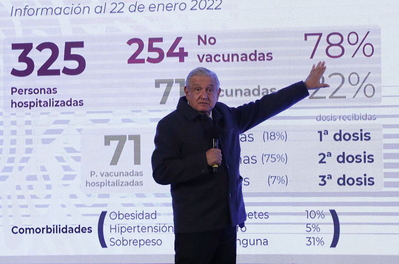 López Obrador no considera necesario vacunar a menores de 5 a 11 años