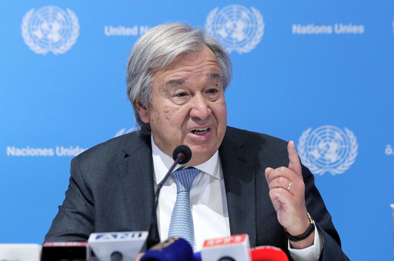 Guterres pide mayor compromiso con cambio climático y no jugar a “ruleta rusa con planeta”