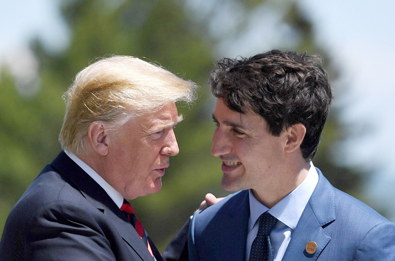  Trump trolea de nuevo a Trudeau al llamarlo “gobernador del gran estado de Canadá” 