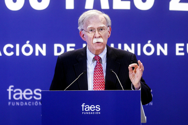 John Bolton: “Me preocupa que Trump se reúna con Maduro y que se retire de la OTAN”