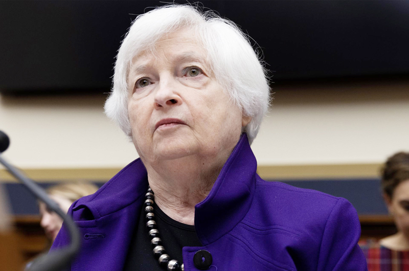 Yellen reprocha que el acuerdo sobre el techo de deuda en EEUU se lograra “in extremis” 