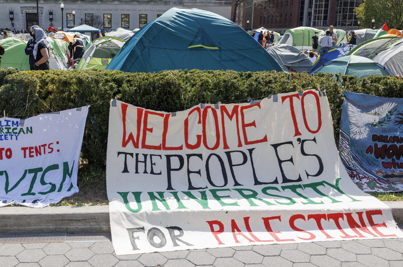 Las protestas estudiantiles contra la guerra en Gaza se extienden por todo EE.UU.