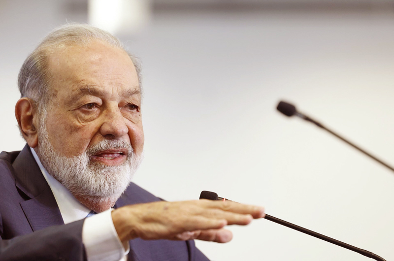 Carlos Slim ve con optimismo el futuro de México si “cuida la inflación” y hay estabilidad