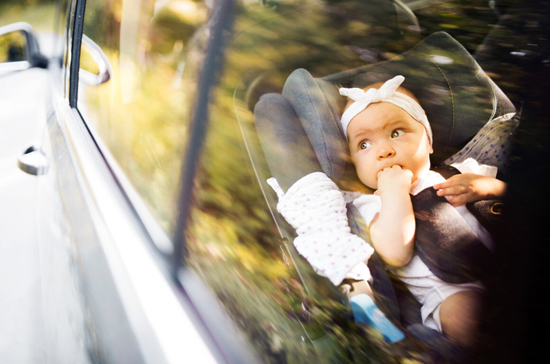 Ante las altas temperaturas NO deje a sus niños pequeños dentro del vehículo