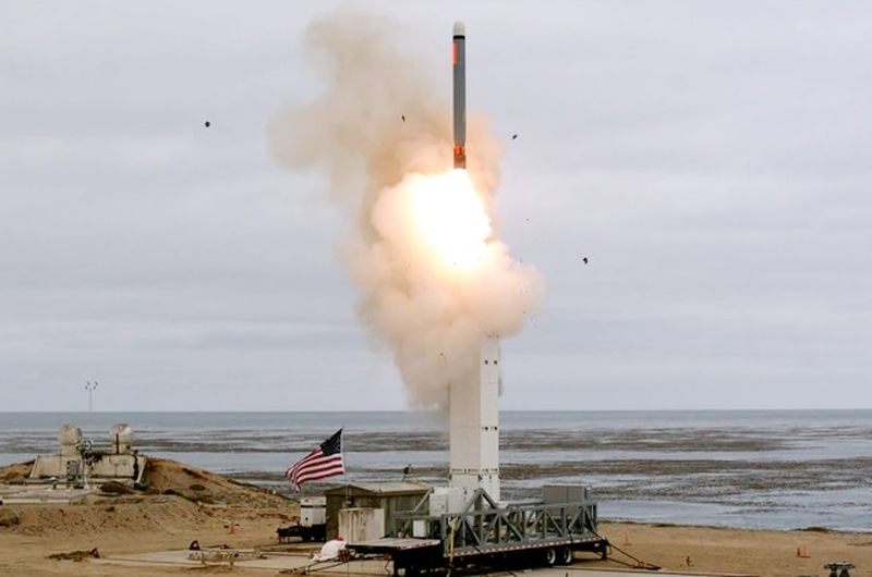 China y Rusia condenan prueba de misil de crucero de Estados Unidos 