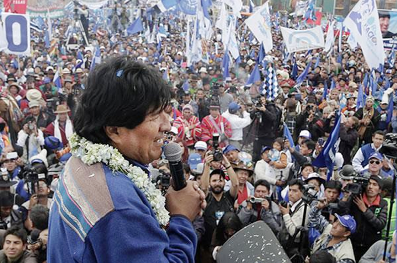 Ojalá Morales se abstenga de hacer política en Argentina: Bolivia