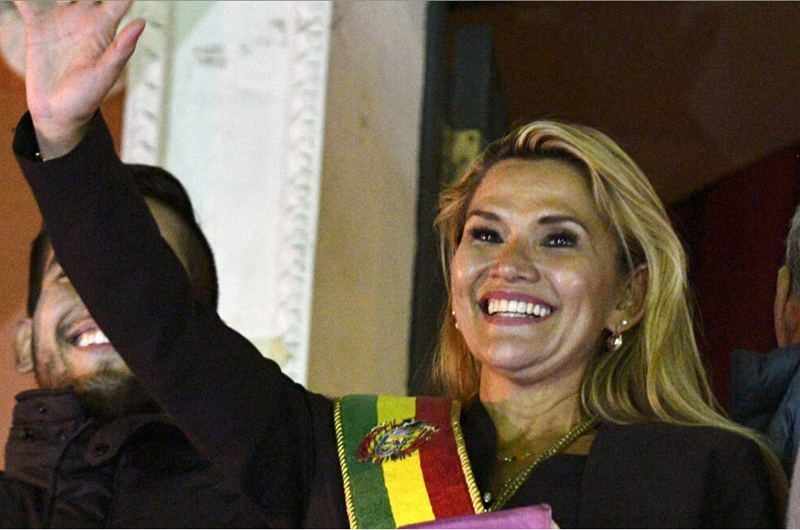 EUA reconoce a Áñez como presidenta interina de Bolivia