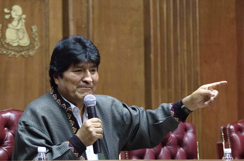 Llegué por la Patria, no por la plata: Evo Morales