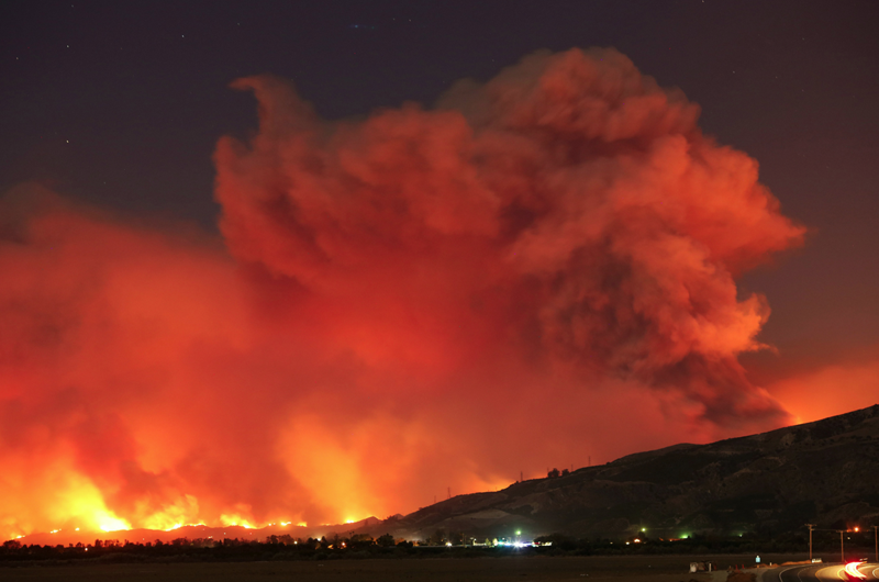 Afectan incendios 10 mil 780 hectáreas en Baja California