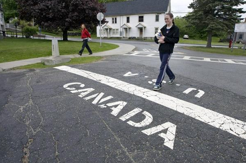 La frontera Canadá-EUA, la más grande y “porosa”