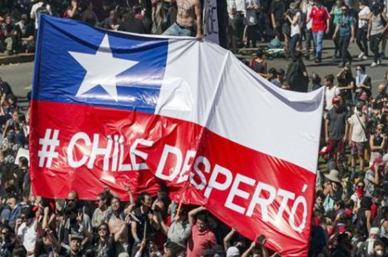 Llaman en Chile a huelga general este lunes y martes