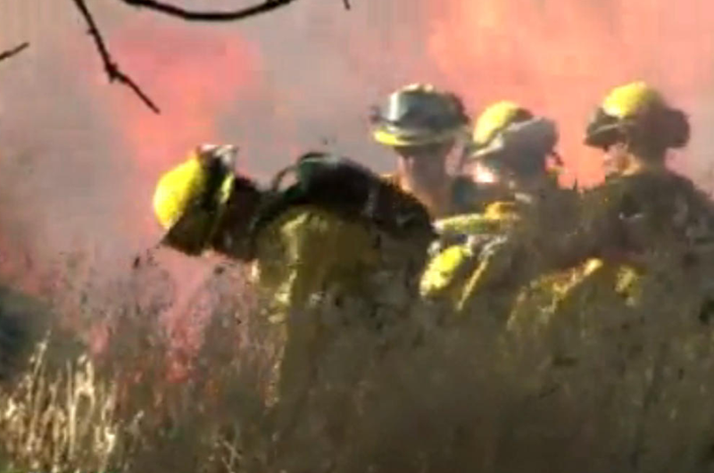 Muere bombero en el más grande incendio en la historia de California