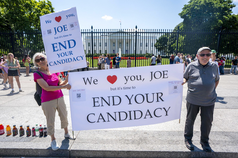 ¿Quiénes son las voces que han pedido a Biden que ponga fin a su campaña?