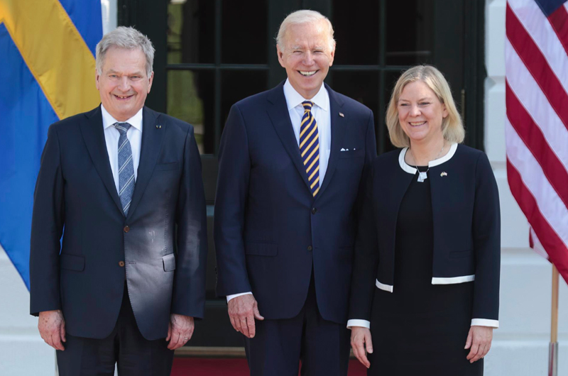 Biden: Finlandia y Suecia cumplen todos los requisitos para entrar en OTAN