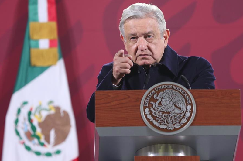 Presidente de México descarta que apagón masivo sea una 