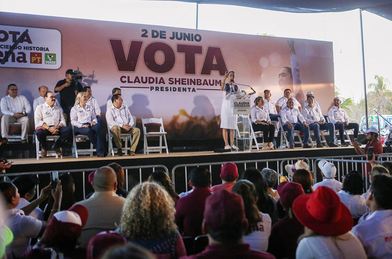 Sheinbaum desmiente el cierre de iglesias y dice que respeta todas las religiones