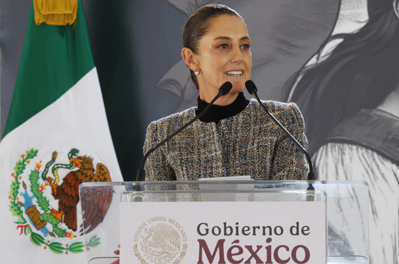 Sheinbaum considera que México cierra 2024 como el país más democrático del mundo