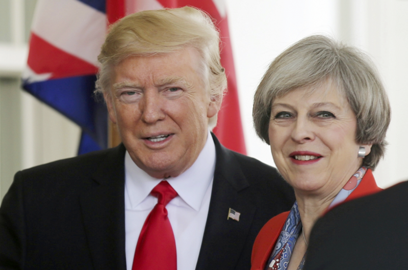 Trump aconsejó a May demandar a la UE en vez de negociar Brexit