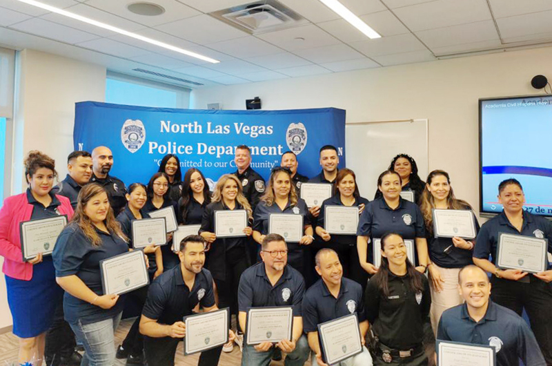 Graduación de Academia Civil Hispana de North Las Vegas