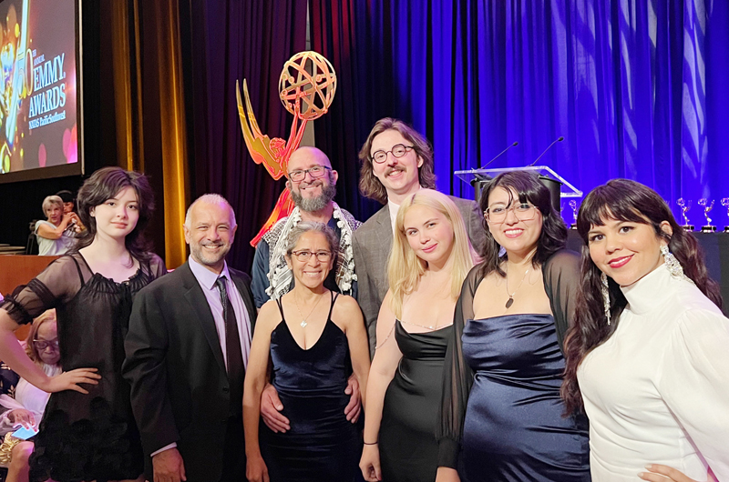 Estudiantes del Colegio del Sur de Nevada brillan en los premios Emmy