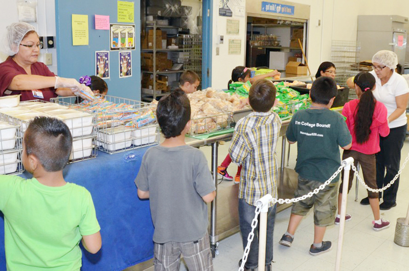 El Distrito Escolar del Condado de Clark ofrece programas de comida