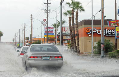 Causaron daños las lluvias en el sur de Nevada