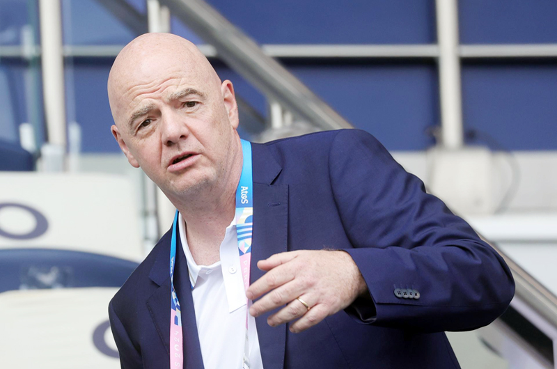 Infantino da su “más sentido pésame” a los familiares y amigos del uruguayo Juan Izquierdo