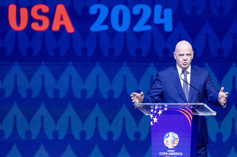 Infantino destaca en EE.UU. el compromiso de la FIFA en proteger la salud de los futbolistas 