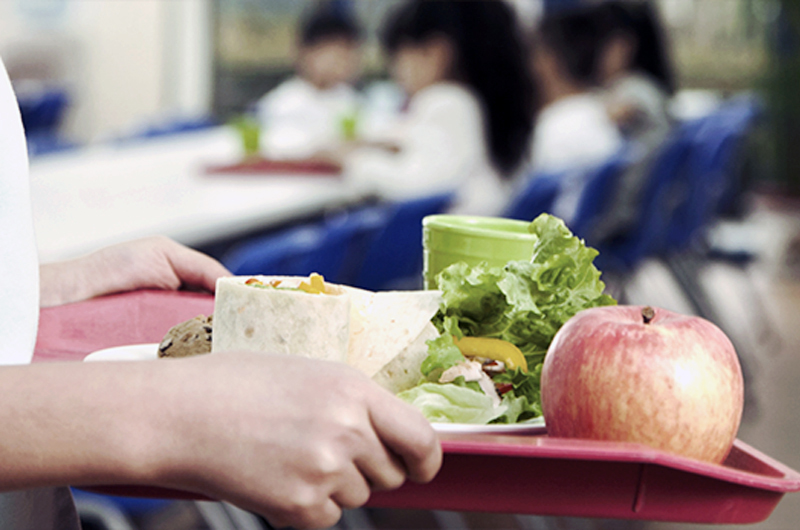 Programas de comidas en escuelas del Distrito Escolar