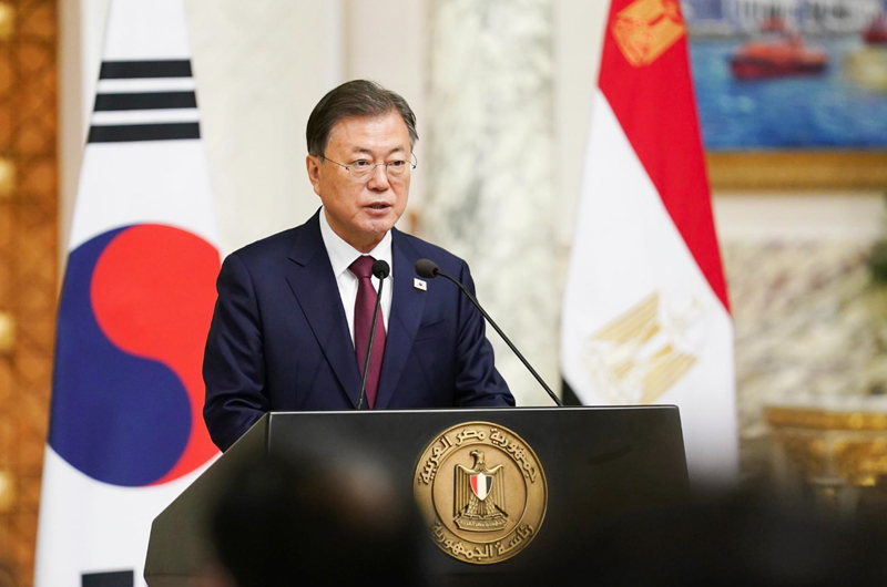 El presidente surcoreano celebra la creación de un centro de la OMS para vacunas