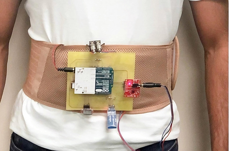 Desarrollan cinturón con sensores para detectar insuficiencia cardiaca 