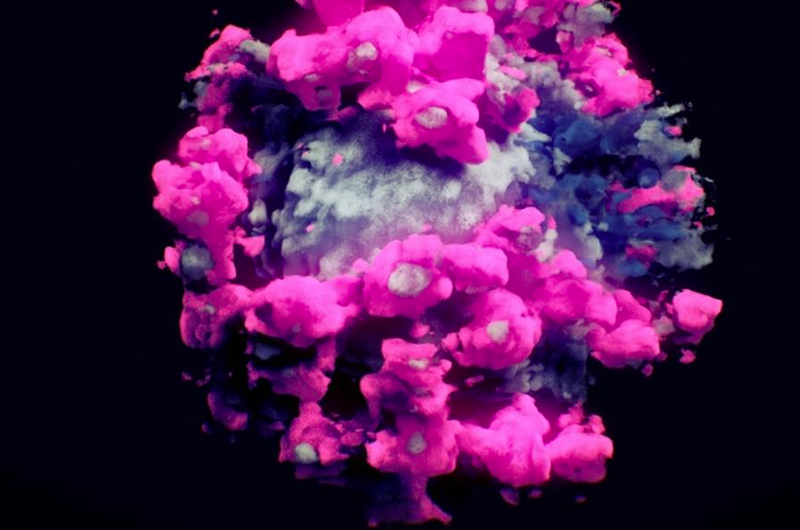 Logran la primera imagen real del virus de la covid en 3 dimensiones