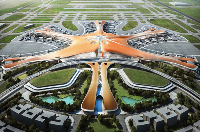 Inicia operaciones el nuevo mega aeropuerto internacional de China
