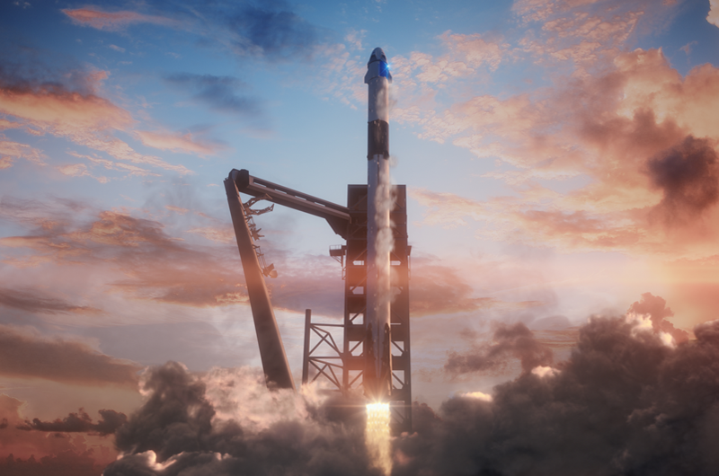 Tripulación del SpaceX se prepara para despegar a una nueva era