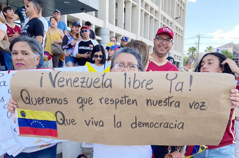 Venezolanos del valle reclaman justicia y que se abra paso la verdad