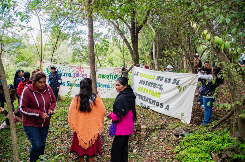Marchan en el sur de México para pedir la protección a los ecosistemas de agua