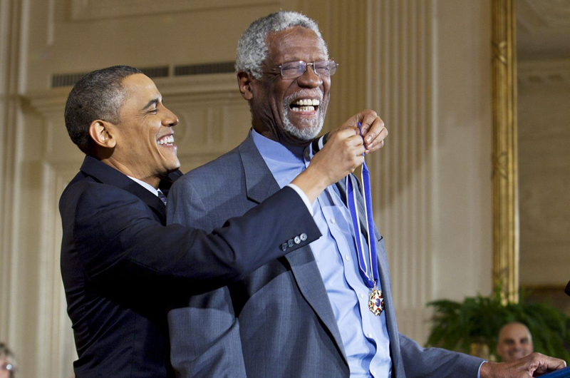 Obama, Michael Jordan, Billie Jean King: EEUU llora la muerte de Bill Russell