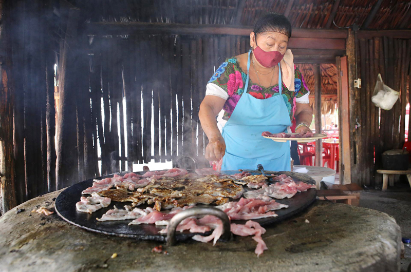 La ruta de las tías, camino gastronómico a ruinas de Chichen Itzá en México