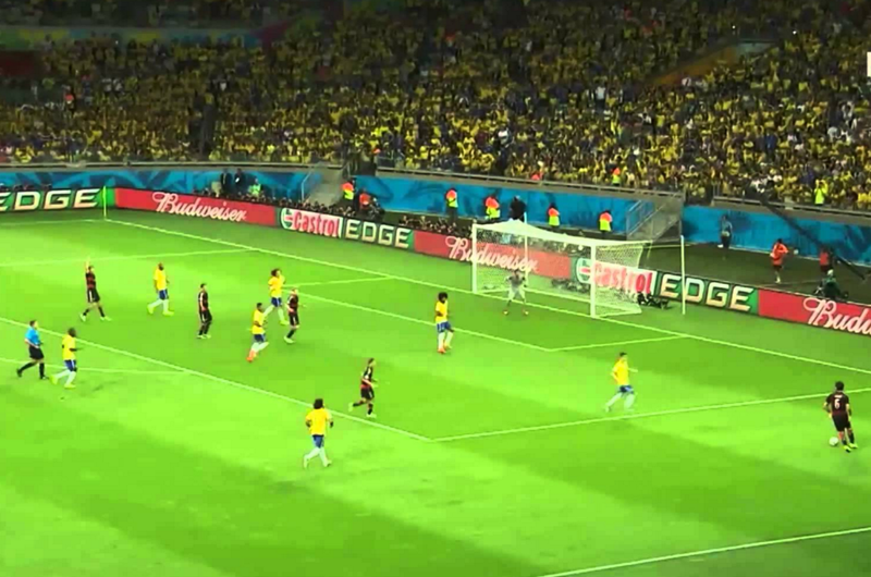 Dolida la afición alemana por derrota frente a Brasil