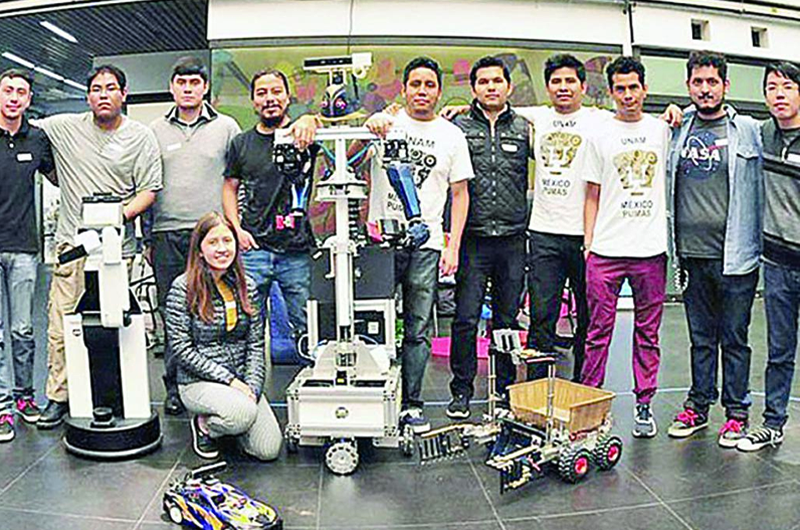 Robots de la UNAM representarán al país en certamen internacional