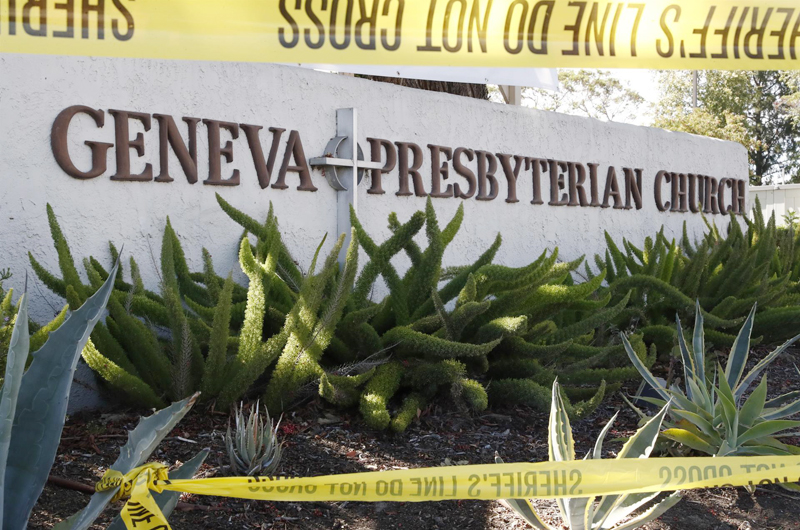 Un muerto y cinco heridos en un tiroteo en una iglesia cerca de Los Ángeles